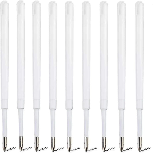 100 PCS Ballpoint Pen Refills Retractable Pen Refills 3.86" Black Ink for Sparkle Pens Bamboo Pen Refills1.0mm for Retractable Pens Wood Pens in Office School Family