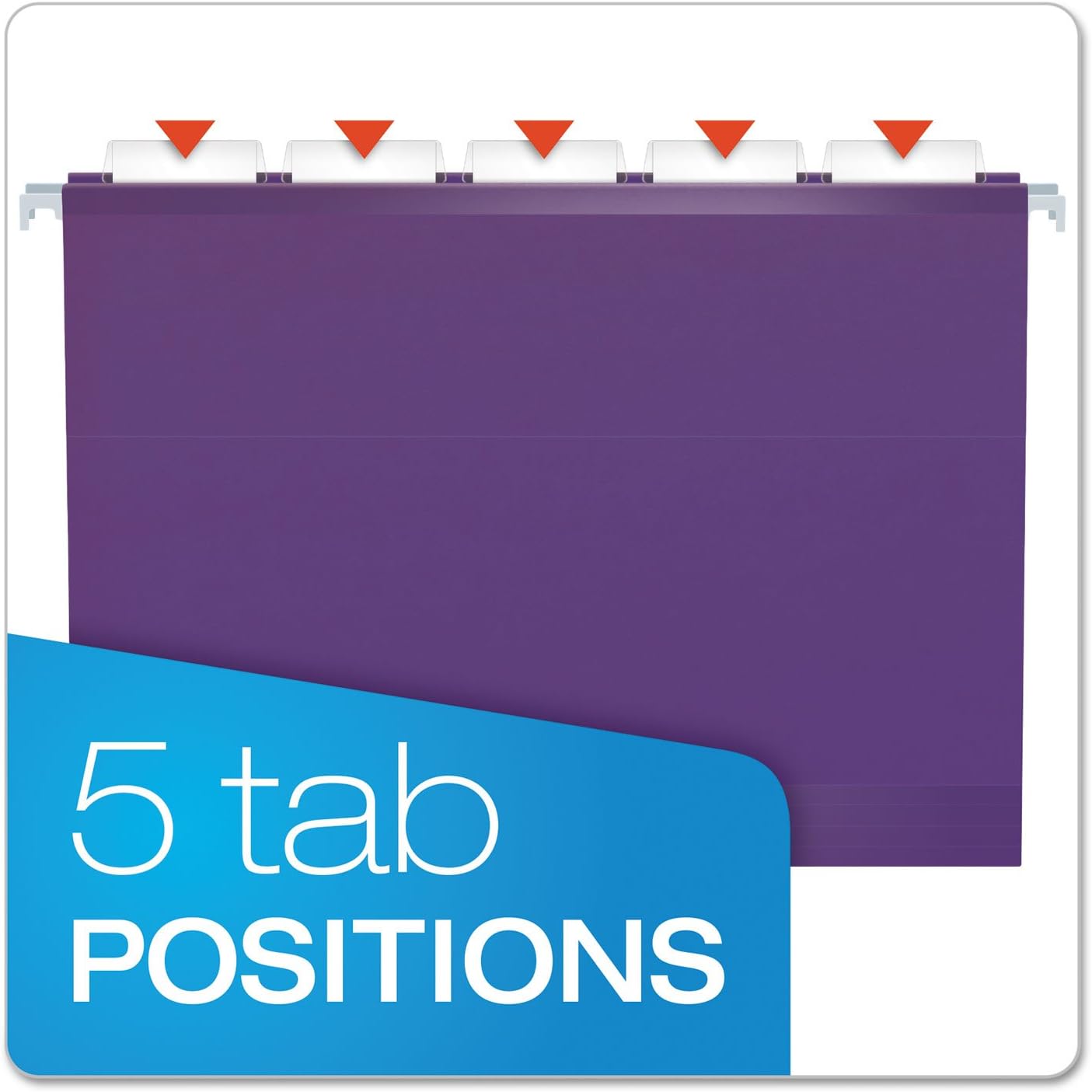 Pendaflex Hanging File Folders, Legal Size, Aqua (PFX415315AQU)