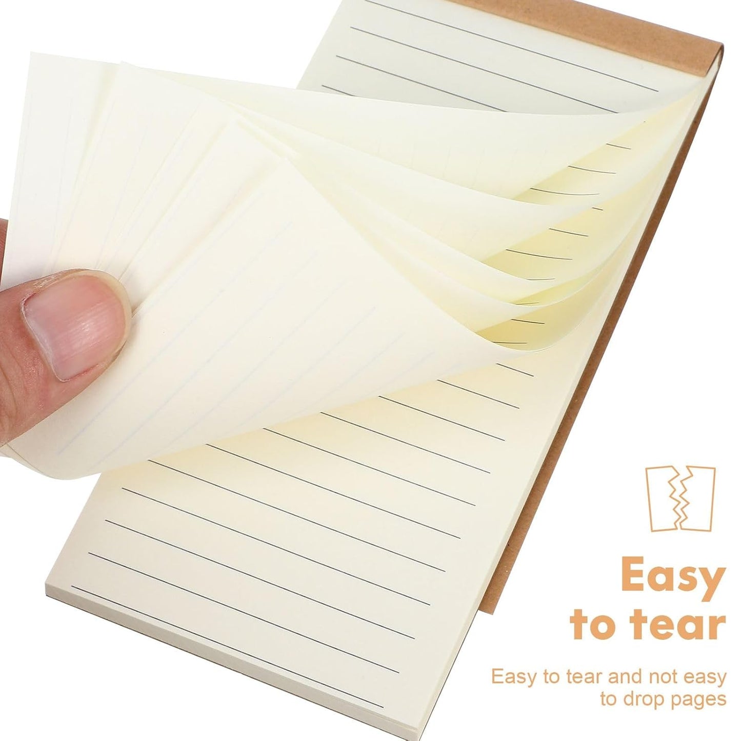 8Pcs Small Notepads Memo Pads Horizontal Line Writing Note Pads Pocket Notebooks Pocket Memo Pads for Adults for Notes and Lists