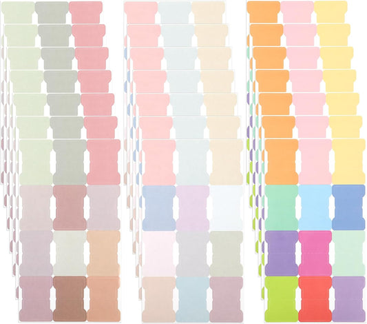 JJUNW 21 Sheets Planner Tabs, Sticky Index Tabs, Color Index Classification Label Tab for Notebooks, Writable Blank Monthly Indexs Tab Annotation, Divider Tabing for Labeling