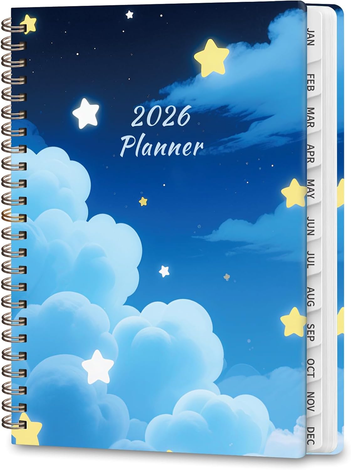 Planner 2026-2027, Weekly and Monthly Academic Year Calendar Planner, July 2026 - June 2027, Daily Agenda Book for Office School Supplies, A5(6.3'' x 8.5'')