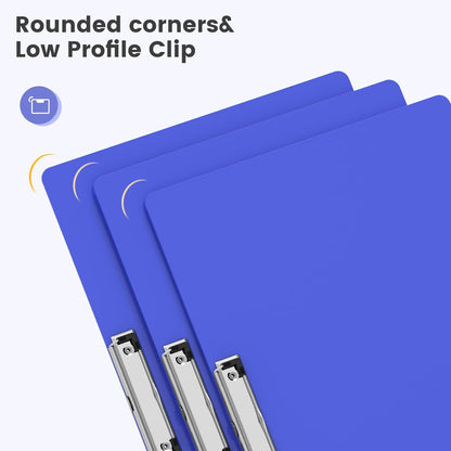 Extra Large 11x17 Clipboards, Plastic Black Drawing Boards, Horizontal Clip Board, Landscape Layout. Suitable for Watercolor, Sketching, Painting. Art & Drafting Supply
