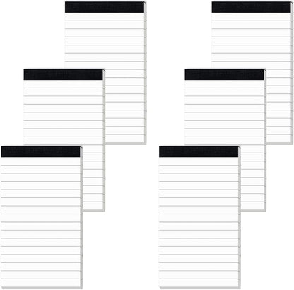 Nichela 20 Pack Small Notepad, 3 x 5 Inch Ultra Quality Note Pads, Server Lined Papers and Desk Notepads for Office Supplies, Writing and Memo pads 30 Sheets Each