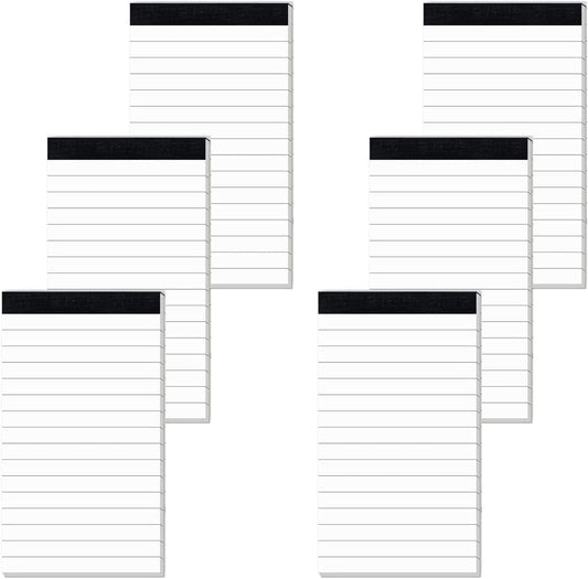 Nichela 20 Pack Small Notepad, 3 x 5 Inch Ultra Quality Note Pads, Server Lined Papers and Desk Notepads for Office Supplies, Writing and Memo pads 30 Sheets Each