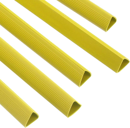 PATIKIL 10Pcs Binding Bars, 15mm Binding Bars Slide Grip 120 Sheets Capacity A4 Size Report Binder Triangle Presentation Binder for Report Cover Resume, Blue