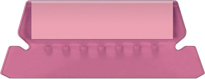 Pendaflex Hanging Folder Tabs, 2", Clear Yellow, 25 Tabs and Inserts per Pack (42 YEL)