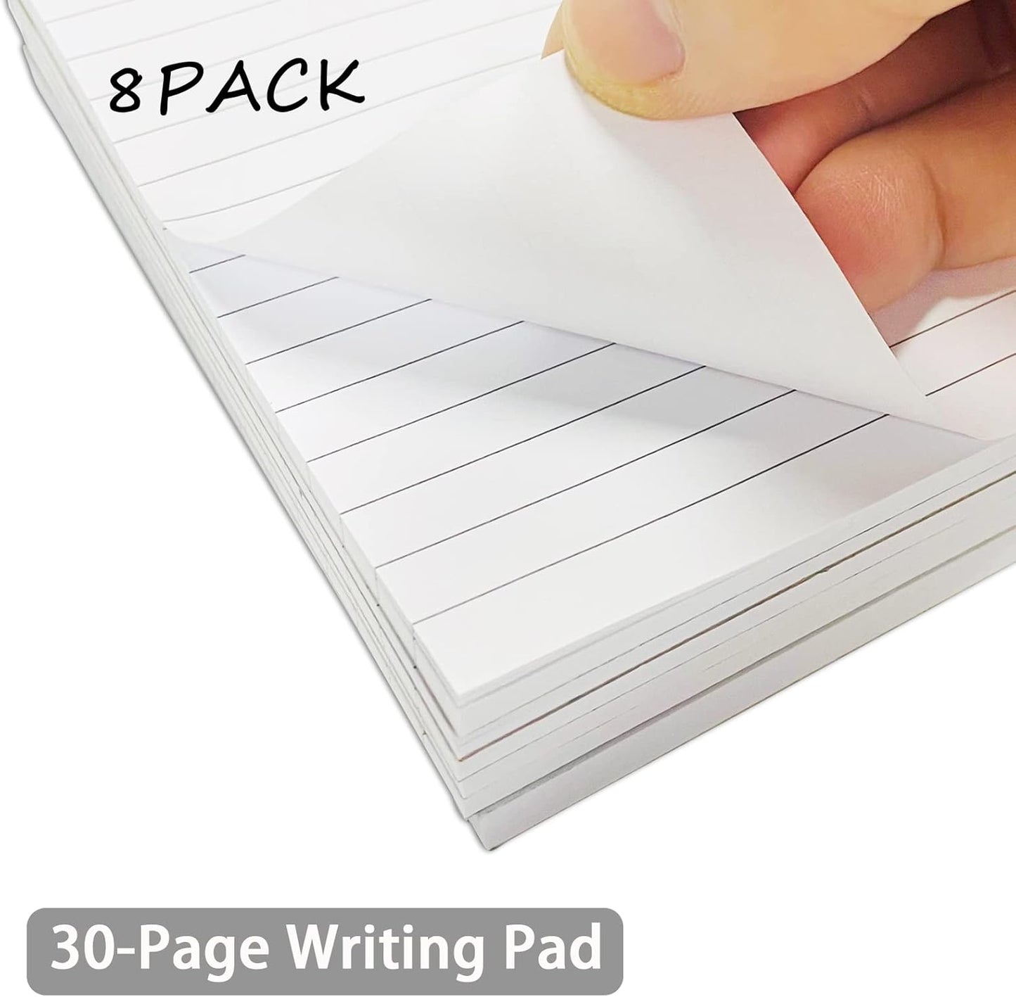 Nichela 20 Pack Small Notepad, 3 x 5 Inch Ultra Quality Note Pads, Server Lined Papers and Desk Notepads for Office Supplies, Writing and Memo pads 30 Sheets Each