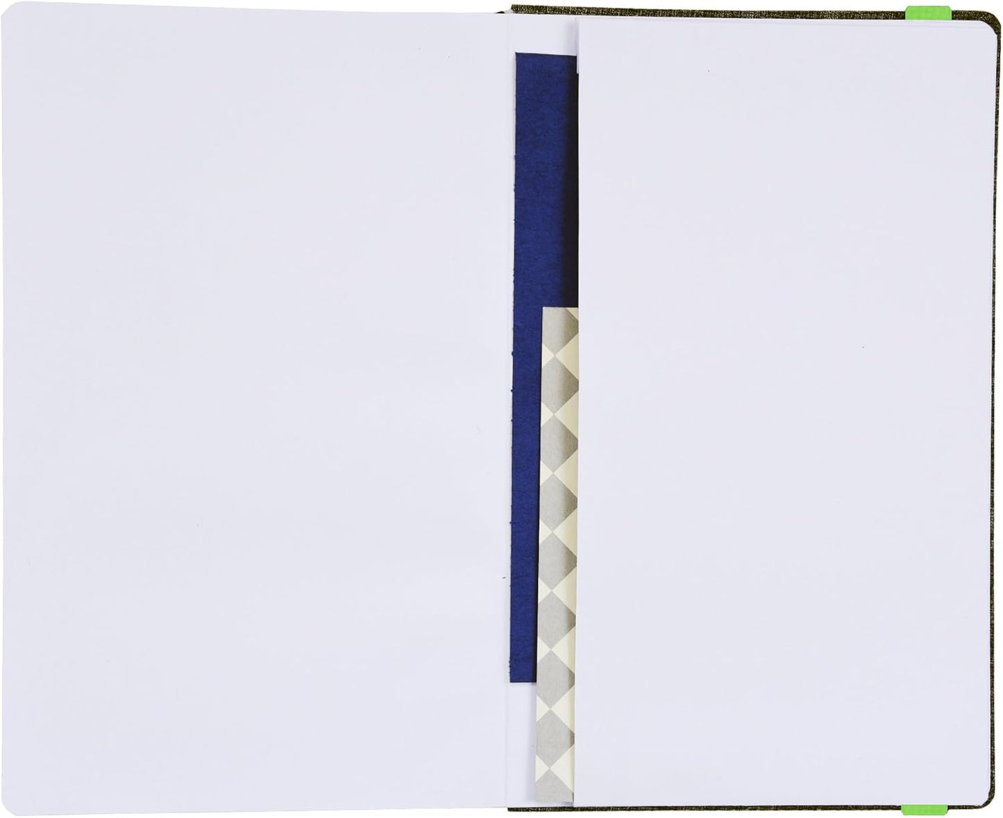 Samsill Large Hardcover Notebook, 240 Lined Notebook Pages, Black, 7.5 x 10 Inch