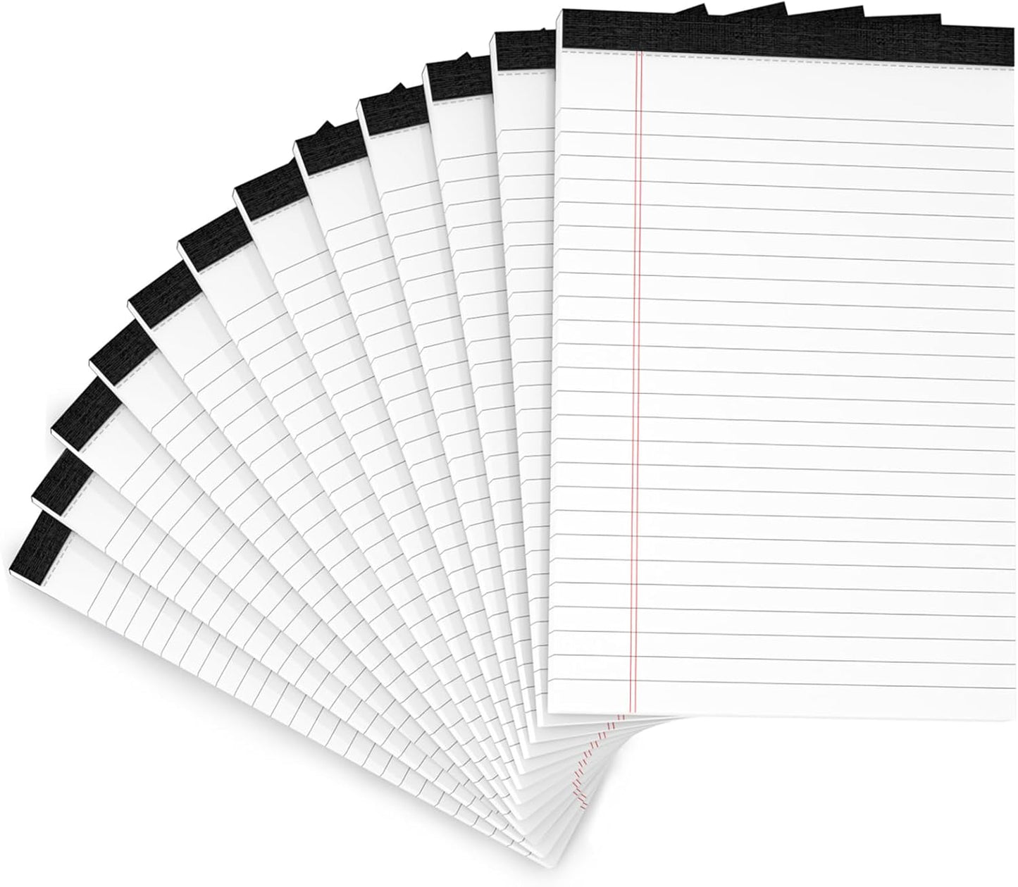 Legal Pads 8.5 x 11 White Note Pads 8.5 x 11 In 2 Pack Notepads 8.5 x 11 Writing Pads of Paper 8.5 x 11 Legal Notepads Wide Ruled White Lined Paper Pads 8.5 x 11 30 Sheets Per Legal Note Pads 8.5 x 11