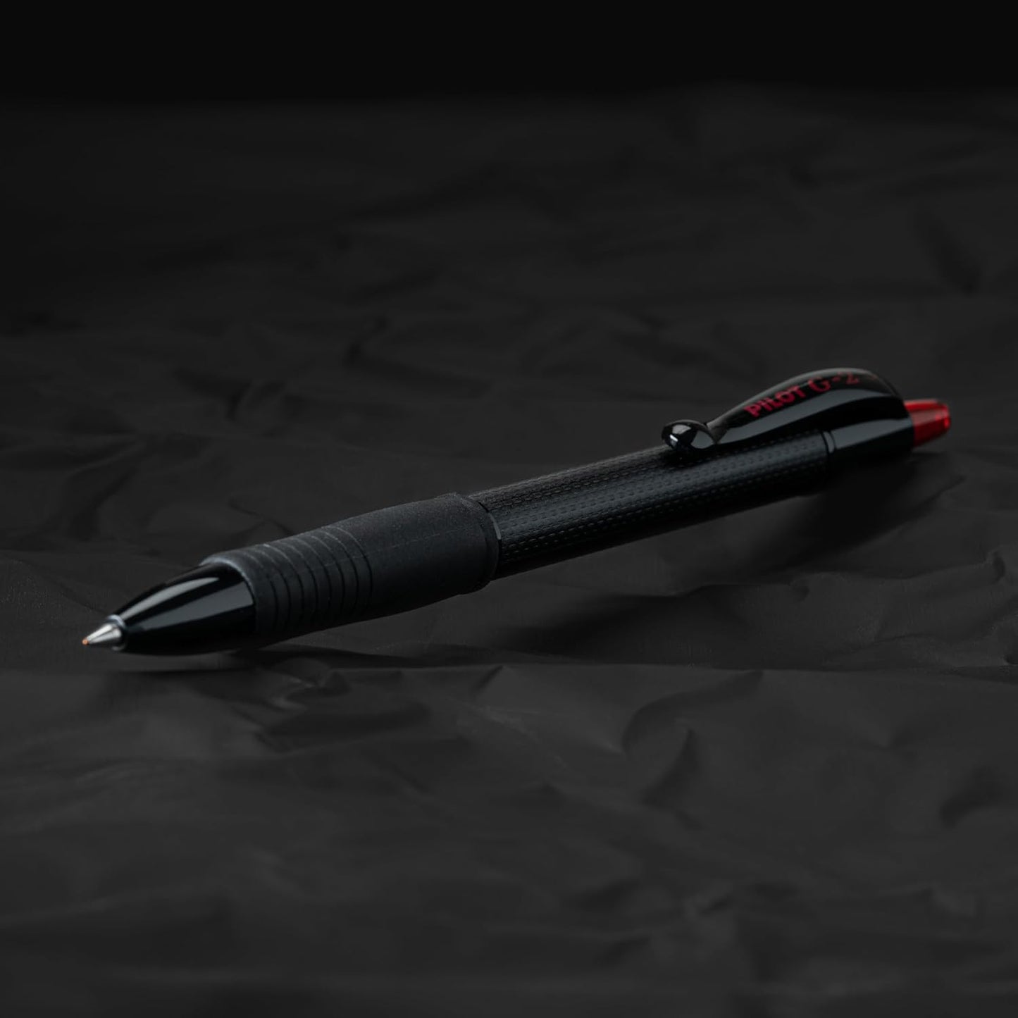 Pilot, G2 Edge Premium Gel Roller Pens, Fine Point 0.7 mm, Black, Pack of 8