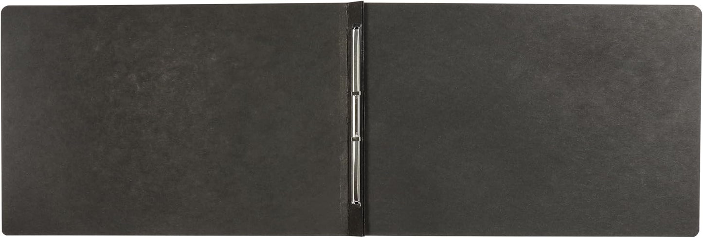 Oxford Pressboard 11" x 17" Report Cover, Presentation Cover, Resume Cover, 3" Capacity, Tape-Reinforced Side Hinge, Tabloid Size, Black (13206)