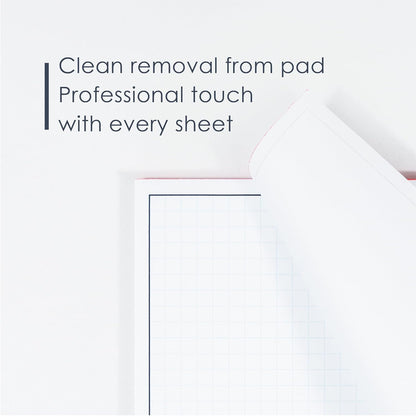 GeekNavy 11" x 17" Quadrille Graph Paper 50 Sheets Landscape - 0.25" 4x4 Square Grid, Blueprint, High Brightness, Border-Outlined, Large Drafting (1-Pack)