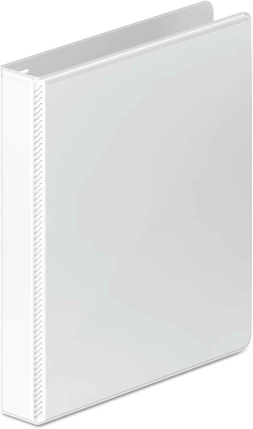 Wilson Jones 3 Ring Binder 4 Inch, Ultra Duty D-Ring View Binder with Extra Durable Hinge, Customizable, Black (W86641)