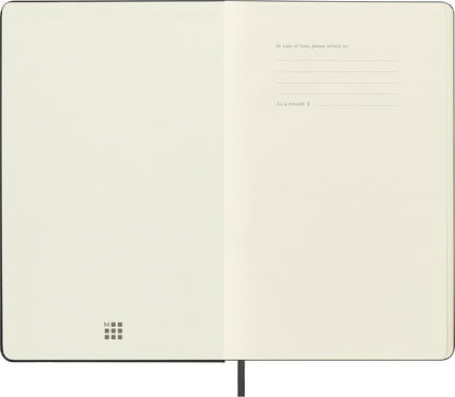 Moleskine Art Plus Sketchbook, Large, Plain, Black, Hard Cover (5 x 8.25)