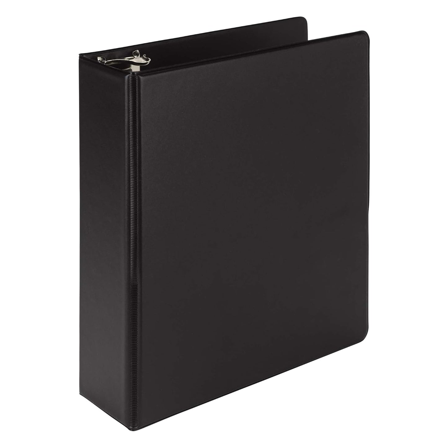 Samsill Economy 3 Ring Mini Binder, 1-Inch Round Ring Binder, Holds 100 Sheets, Black, 6 Pack (MP32300)