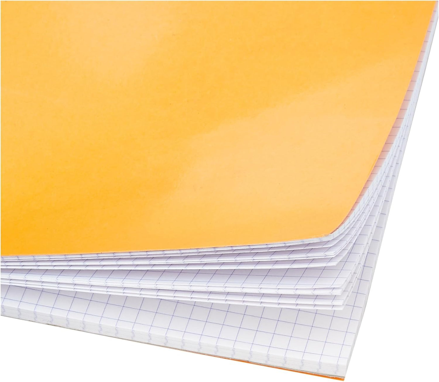Rhodia 80 Sheet Graph Notepads, 4 by 6", Black