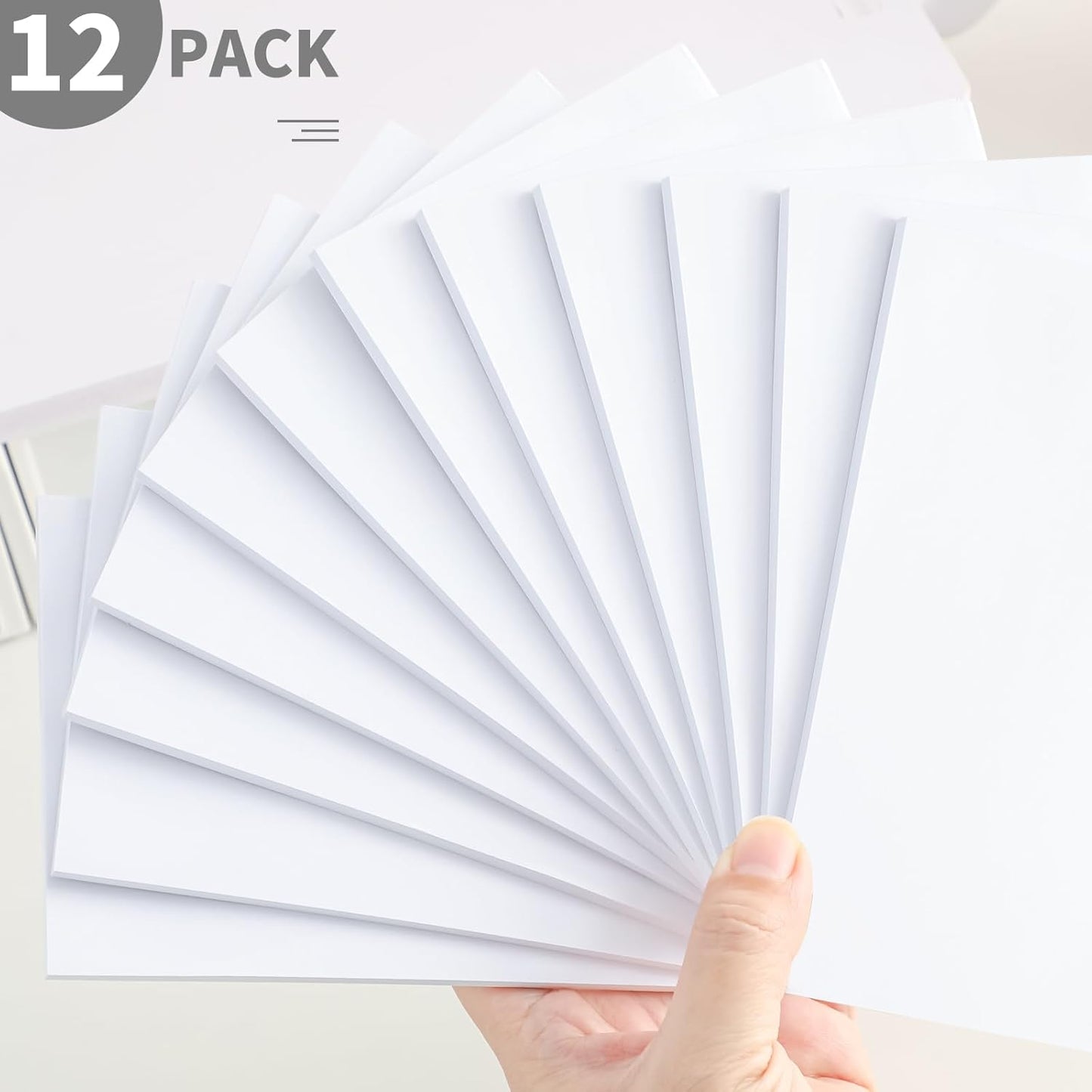 QiCheng Note Pads Memo Pads Small Notepad 50 Sheets 4X6 note pad Scratch Pads for Writing Blank Scratch Pads (12)