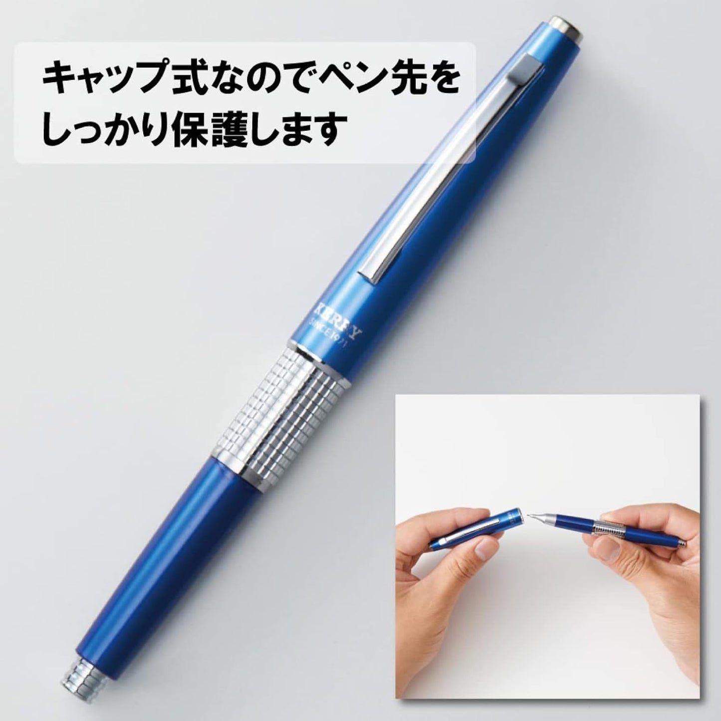 Pentel Mechanical Pencil, Kerry, 0.5mm, Black (P1035-AD)