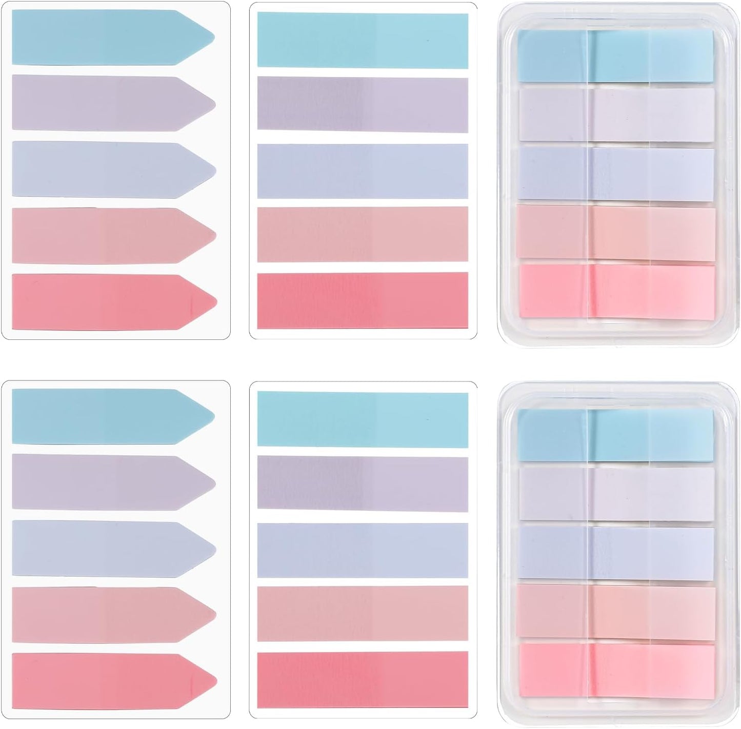 600 Pcs Sticky Indexing Tabs Page Markers Sticky Index Tab Post Tabs Flags Stickers Book Annotation Bookmark Notes for Book Notes Easy Remove Reading Index Folders File Note