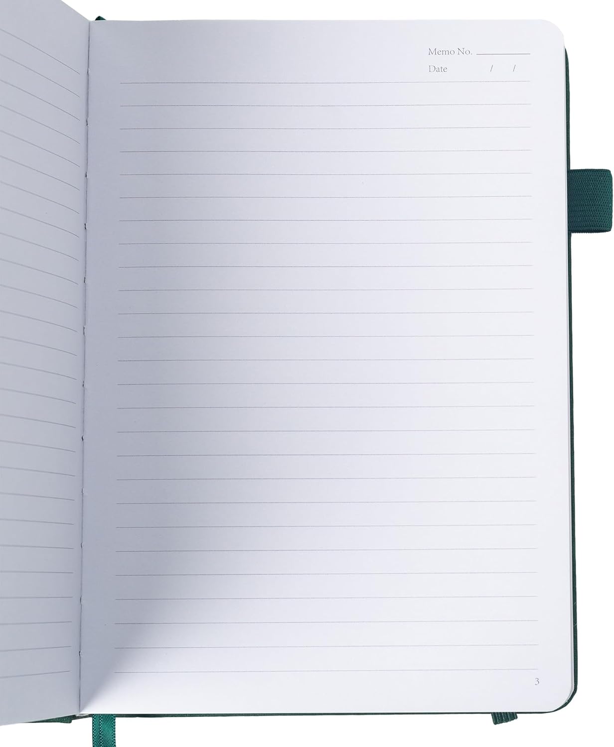TIEFOSSI Lined Notebook, 100gsm Thick Paper, Hardcover College Ruled Journals for Women Men, 320 Numbered pages, for Travel, School and Office Use
