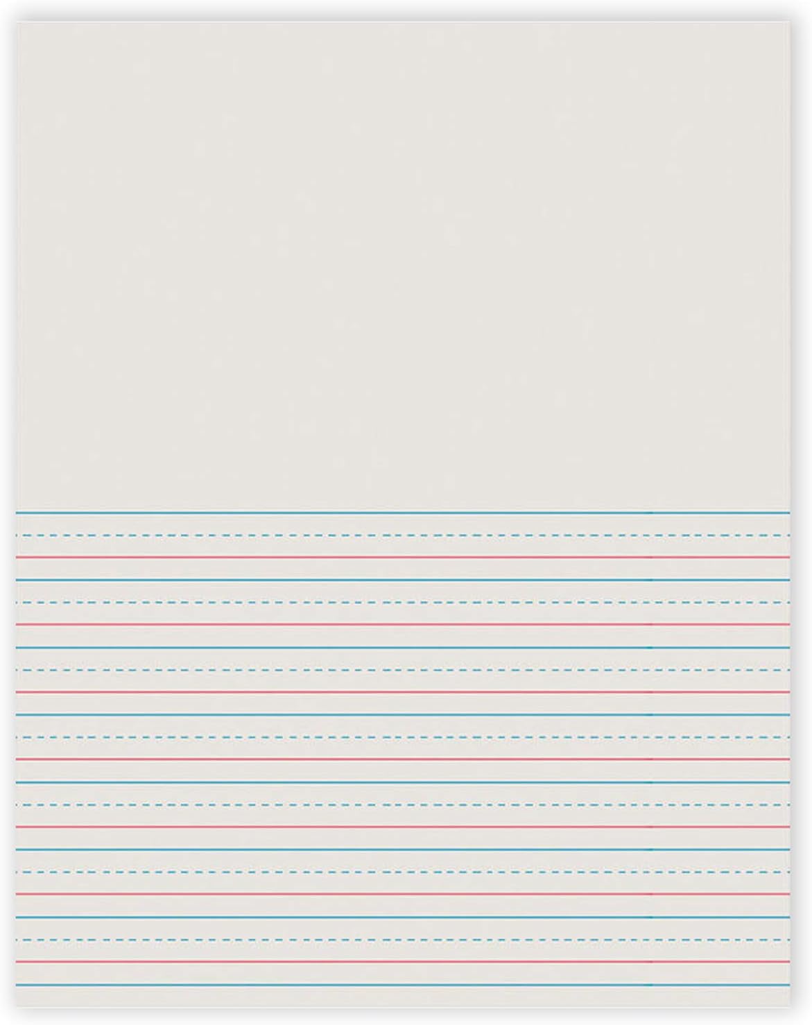 Pacon Everett Pad & Paper Ruled News, Grade 3-4, 1/2" x 1/4" x 1/4", SW