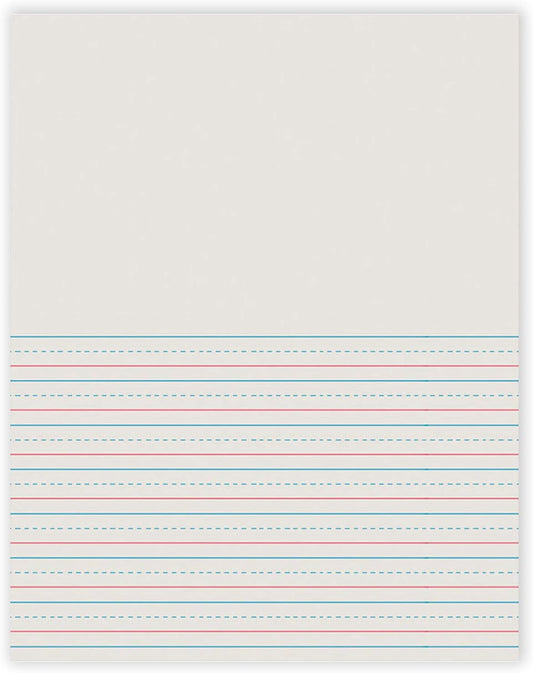 Pacon Everett Pad & Paper Ruled News, Grade 3-4, 1/2" x 1/4" x 1/4", SW