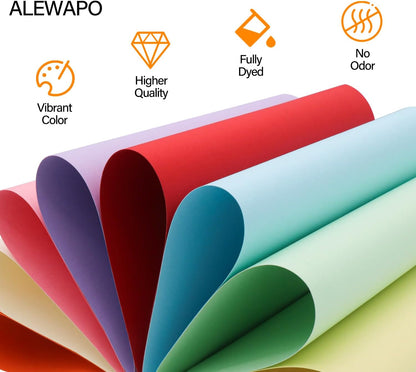 White Cardstock 8.5 x 11, 40 Sheets Card Stock, 75 LB/200 GSM Thick Copy Paper, Cardstock Printer Paper for School & Office Supplies, Art, Watercolo, Craft, Drawing, Invitations, Menus, DIY Cards