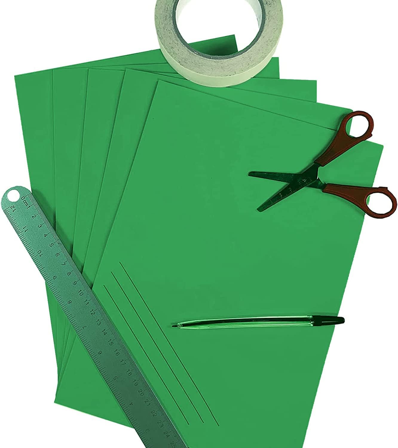 25Sheets Black Cardstock Paper, 8.5 x 11 Card stock for Cricut…
