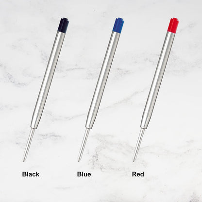 Black Ink Pen Refills Ballpoint Black, 12 Pack Ballpoint Pen Refills Medium Point 1.0mm Tip Smooth Writing Pen Refill (12 Black)