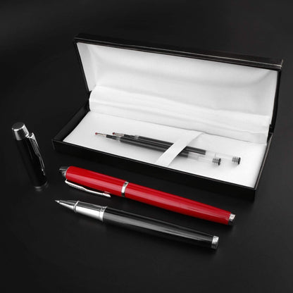 8 Pieces Replaceable Ballpoint Pen Refills Work for Most Brands Pens with Smooth Writing,Free-Flowing German Ink with Medium 0.5mm Ballpoint Tip(Black Refills and Length 4.4inch)