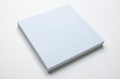 Koala Tools | Mini Isometric Graph Paper Sticky Note Pad (3 Pack) | 4" x 4", 25 Sheets/pad - Suitable for Industrial, Architectural, Interior Design