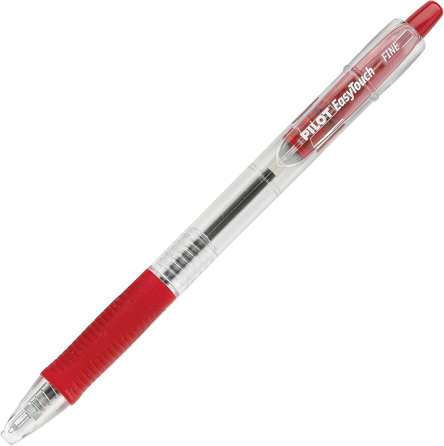 PILOT EasyTouch Refillable & Retractable Ballpoint Pens, Medium Point, Blue Ink, 12-Pack (32221)