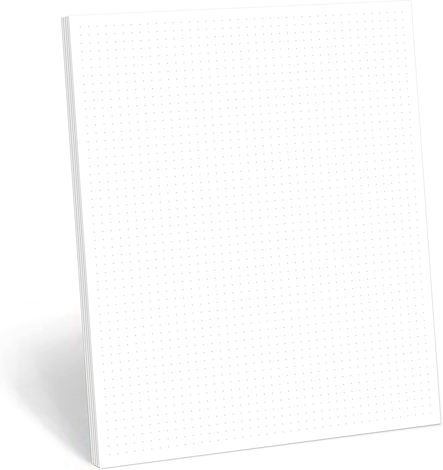 321Done Graph Paper Notepad - 50 Sheets (5.5" x 8.5") - 0.20" Grid Planning Note Pad - Thick Premium Paper - Made in USA - Plain White