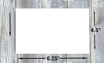 Hamilco Blank Index Cards 6" x 9" Heavyweight Card Stock 80lb Cover White Cardstock Paper - 100 Pack