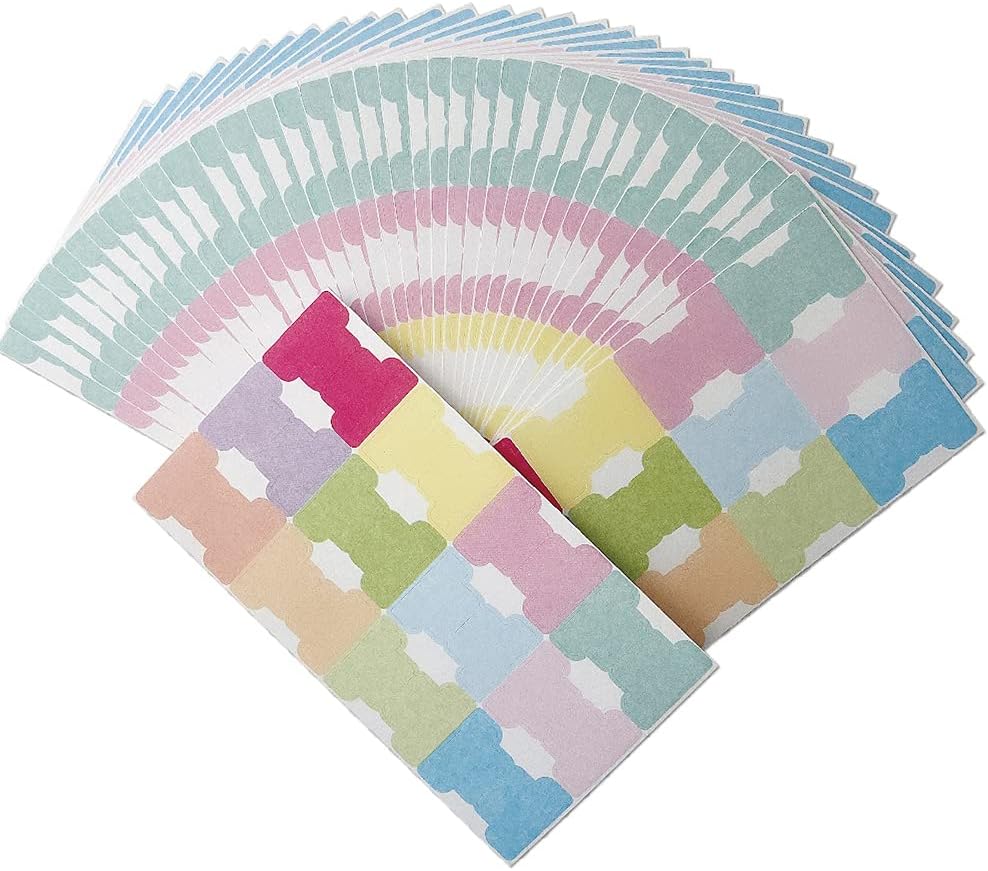 420 PCS Pastel Writable Index Tabs, 35 Sheets Smudge-Free Thickened Paper Tape Flags, Morandi Foldable Self-Stick Page Markers for Books, Journals, Planners & Document Organization
