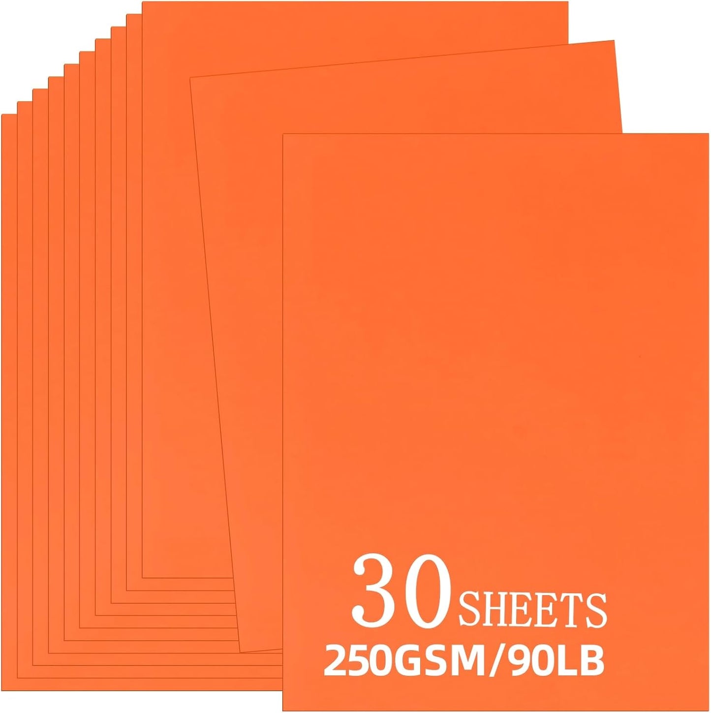 30 Sheets Sage Green Cardstock 8.5'' x 11'', 250gsm/92lb Heavyweight Cover Cardstock Paper, Thick and Smooth Card Stock Perfect for Invitations, Menus, Crafts, DIY Cards, Arts and Crafts
