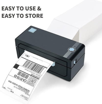 L LIKED 200 4x6 Thermal Labels Fanfold, Direct Thermal Shipping Labels - Perforated and Strong Adhesive
