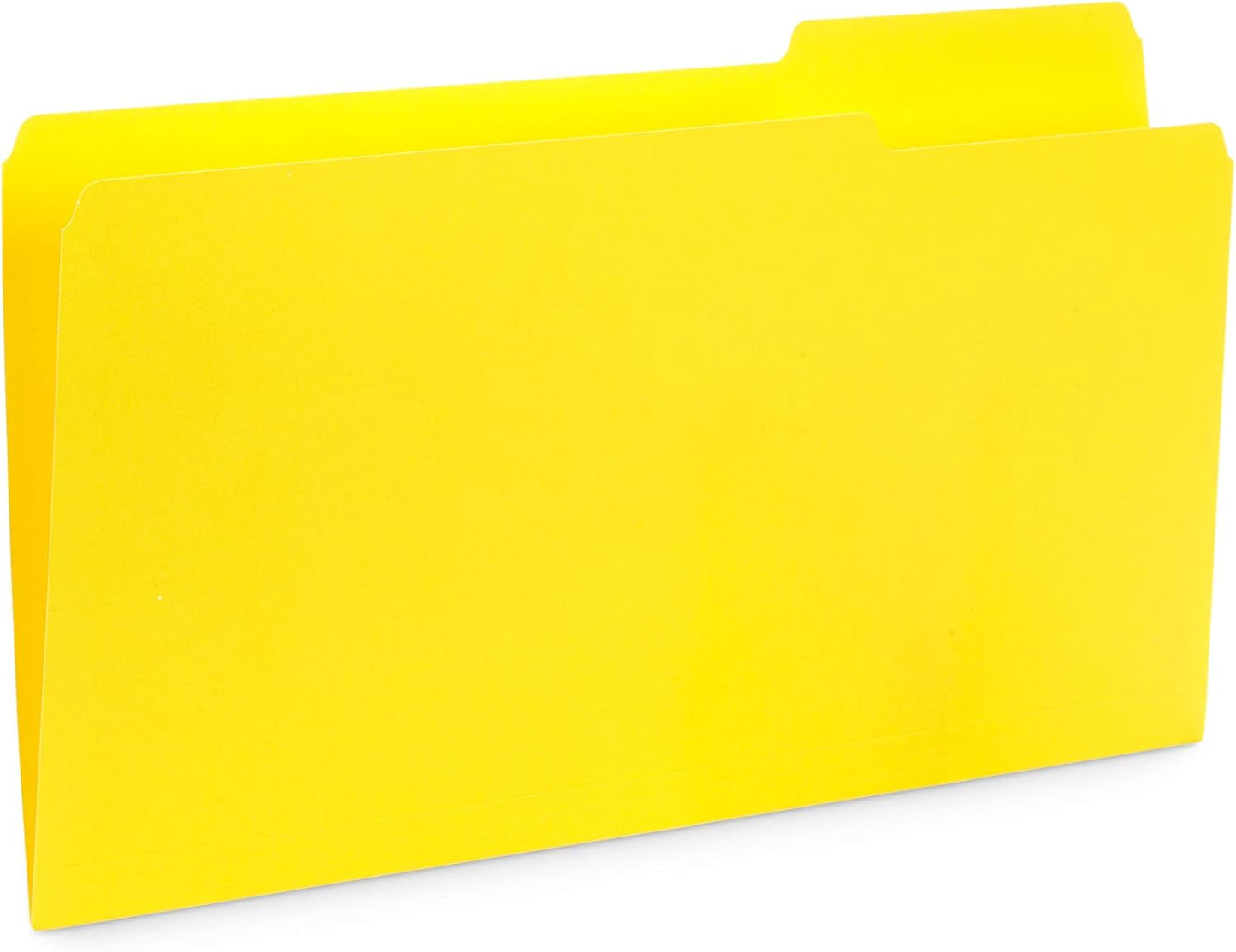 Blue Summit Supplies Blue Legal File Folders, Legal Size, 1/3 Cut Tab, Great for Organizing and Easy File Storage, File Folders 100 Count