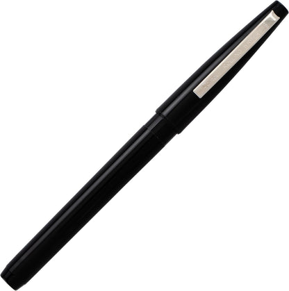 Pentel Rolling Writer Pen, 0.8 Millimeter Cushion Ball Tip, Black Ink, Box of 12 (R100-A)