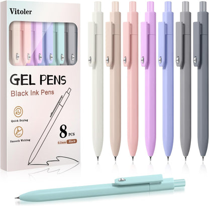 Piochoo Calligraphy Pens,8 Size Calligraphy Pens for Writing,Brush Pens Calligraphy Set for Beginners, Hand Lettering Pens