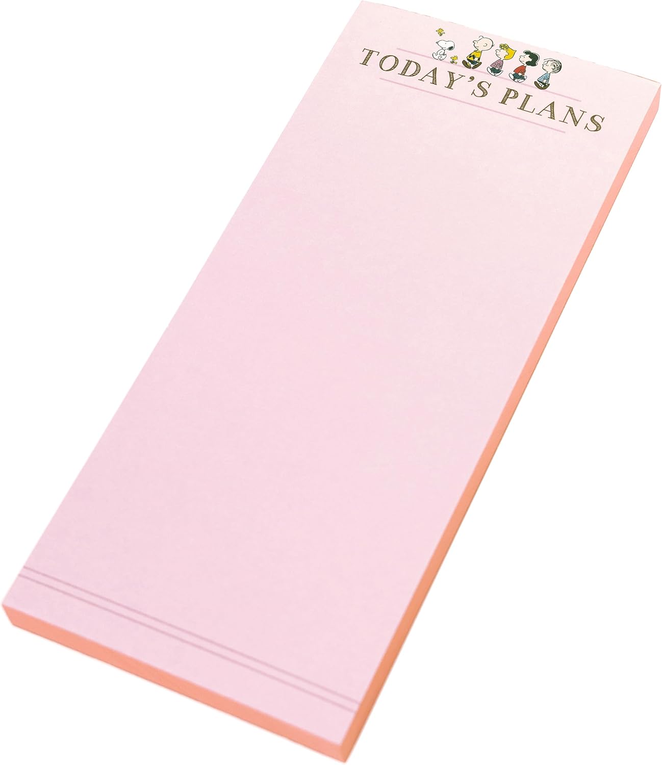 Graphique Magnetic Notepad - Peanuts Gang Grocery and Shopping List - Fun Decorative To-Do List - Perfect House Warming Gifts - 100 Tear off Sheets (4" x 9.25" x .5")