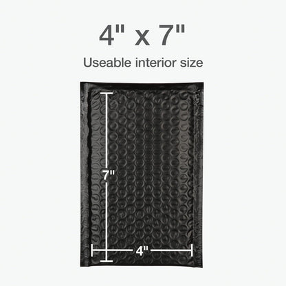 Quality Park Bubble Mailers, 6 x 9 Inch, White Poly Mailers, Padded Envelopes, Shipping Envelopes, Water Resistant, Self Seal, 50 Per Box (QUA85856), Plastic