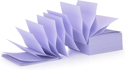 ZCZN 400 Sheets Pop-up Sticky Notes, 3 x 3 Inches, 4 Pads Bright Color Self-Stick Notes, 100 Sheets/Pad, Pink