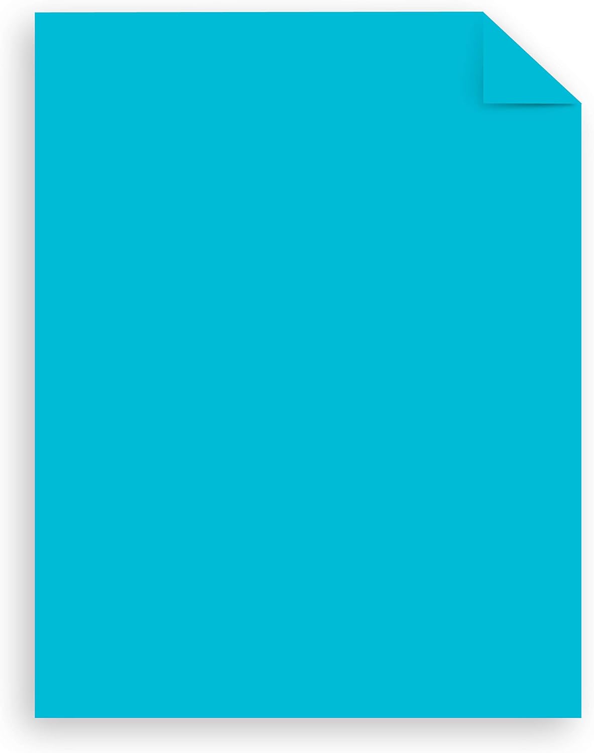Astrobrights Mega Collection, Colored Cardstock, Bright Blue, 320 Sheets, 65 lb/176 gsm, 8.5" x 11" - MORE SHEETS! (91628)