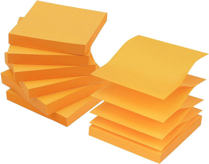 Early Buy Pop Up 3x3 Sticky Notes Self-Stick Notes 6 Pads, 6 Pastel Color, 100 Sheets/Pad