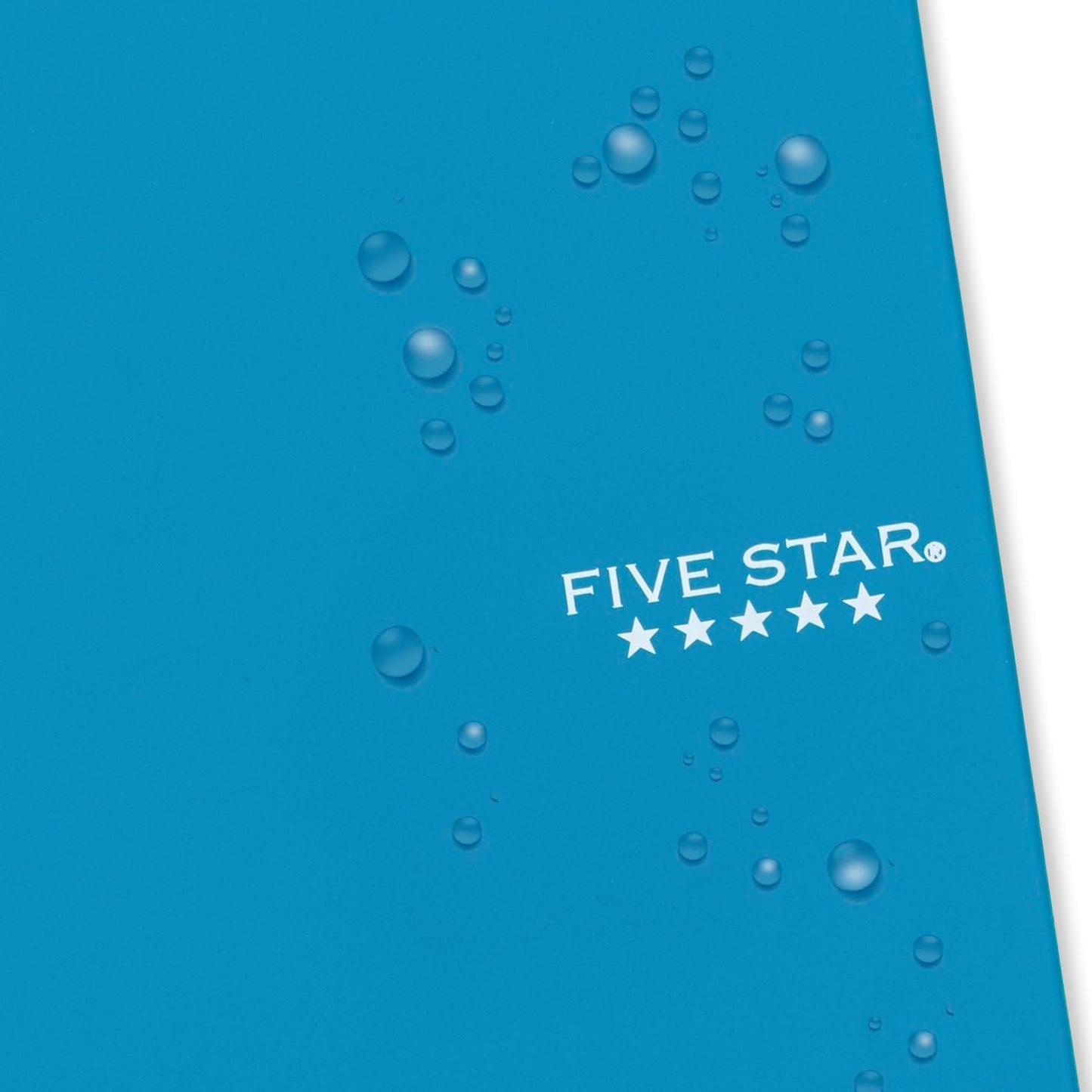 Five Star Spiral Notebook, 2 Subject, College Ruled Paper, 6" x 9.5", 80 Sheets, Blue (Color May Vary) (840029CG1)
