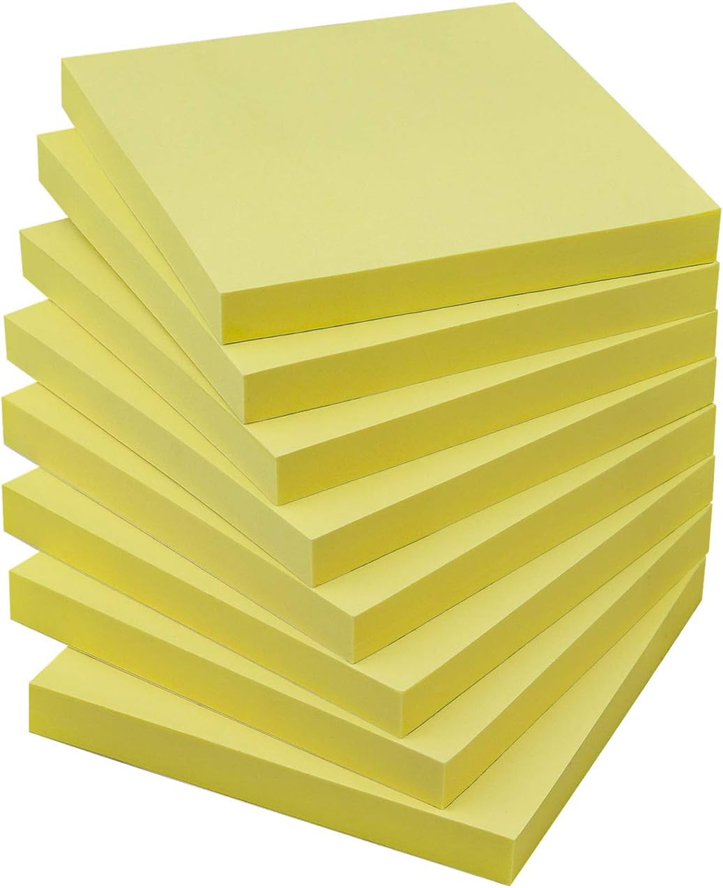 Sticky Notes 3x3 Self-Stick Notes Bright Colors Sticky Notes 8 Pads 80 Sheet/Pad (Blue)