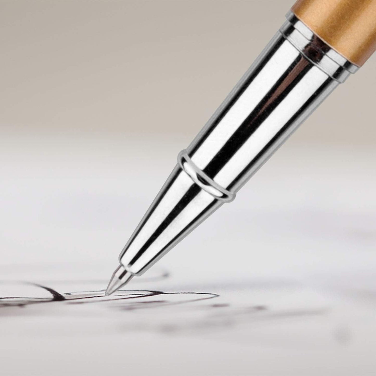 8 Pieces Replaceable Ballpoint Pen Refills Work for Most Brands Pens with Smooth Writing,Free-Flowing German Ink with Medium 0.5mm Ballpoint Tip(Black Refills and Length 4.4inch)