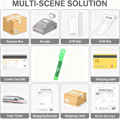 XIRUJNFD Privacy Cover Spray, 10ml Thermal Paper Eraser Spray, White Out Liquid, Information Protection Correction Fluid for Documents, Labels, Packages, Addresses, Privacy Protection (3)