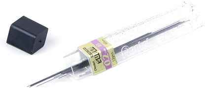 Pentel Super Hi-Polymer Lead Refill 0.2mm, Super Fine, B, 12 Pieces/Tube (C502-B)